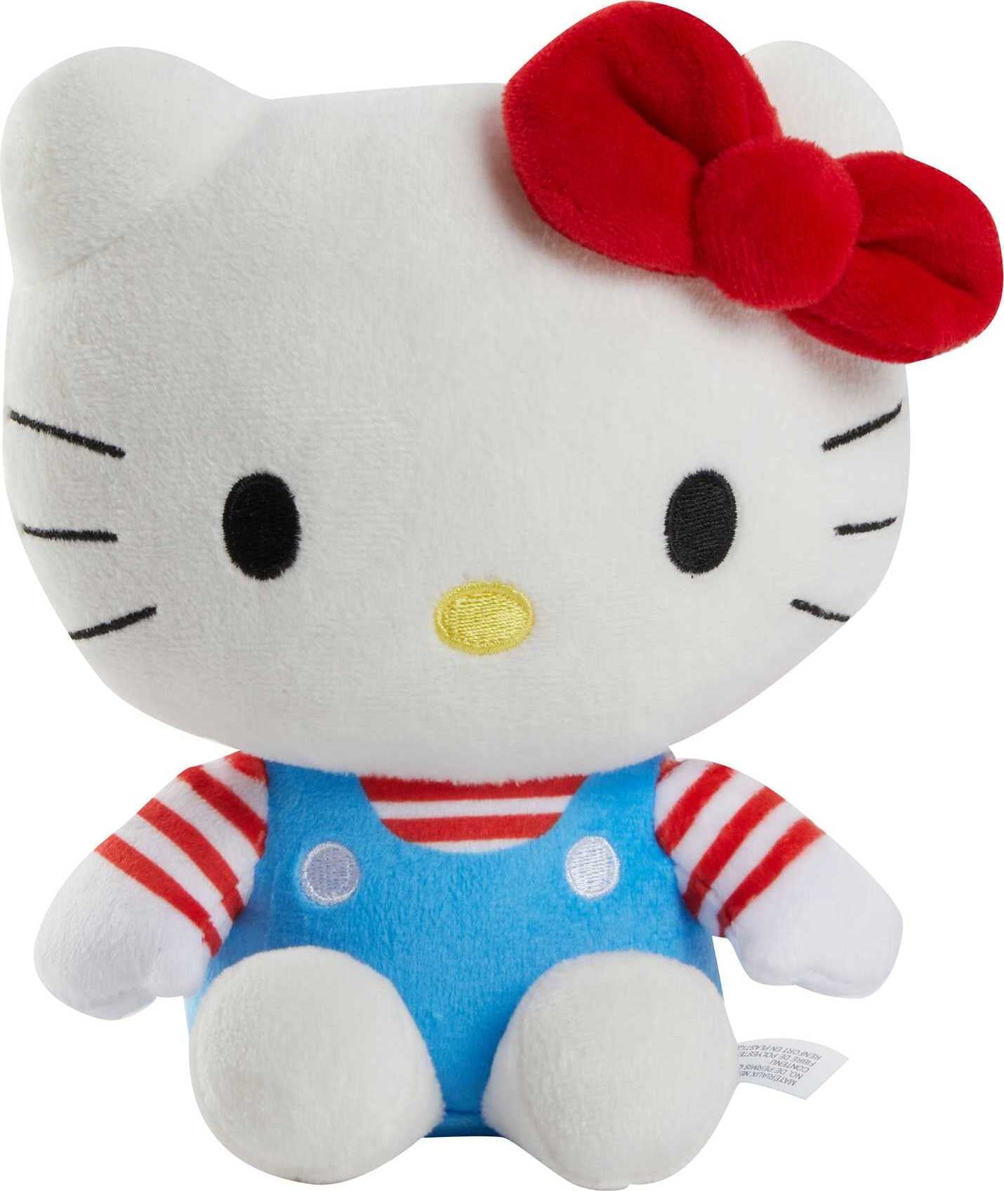 Sanrio Hello Kitty Soft Toch Plush Doll 7.6 inches Japan Import with Kanji  Love Sticker Original Package