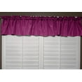 thumbnail image 2 of faux burlap window valance 58 wide fuchsia, 2 of 2