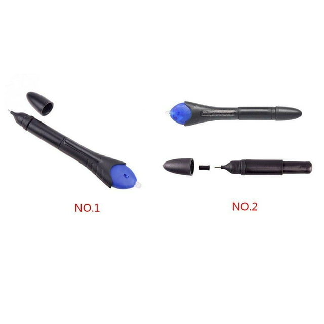 facefd Glue Pen with LED Light Portable Plastic Aluminum Wood Leather Adhesive Applicator Refillable Applying Tool DIY Crafting Pen