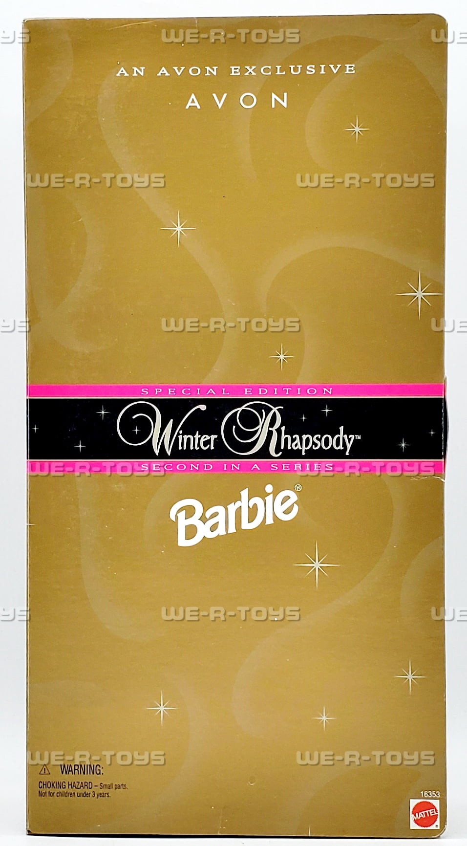 Winter Rhapsody Barbie Doll Blonde Special Edition Avon Exclusive 1996 Mattel