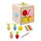 thumbnail image 2 of Bloques con forma Montessori para bebé, cubo de actividades para clasificar, caja de juguete, clasificador de formas para niños pequeños, juguetes, 2 of 9