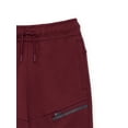 thumbnail image 2 of Athletic Works Boys Double Knit Jogger Pants, Sizes 4-18 & Husky, 2 of 3