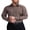 Brown, variant on Men Button Down Long Sleeve Shirts Regular Fit Suit Shirt Business Dress Shirts Men