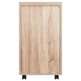 thumbnail image 2 of Winsome Kenner Mobile File Cabinet, 3 Drawers, Reclaimed Wood/White Finish, 2 of 9