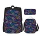 thumbnail image 1 of Easygdp Cute Line Fish Mochila para Niños y Niñas con Set de Caja de Almuerzo y Estuche para Lápices 3 en 1, Mochila Escolar Estampada para Adolescentes, 1 of 7