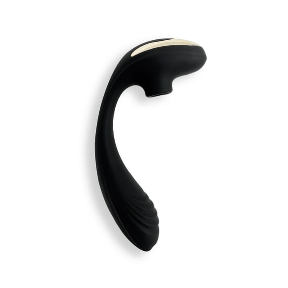 V For Vibes Clitoral Sucking Toy and G-spot Vibrator Bellona - Black