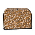 thumbnail image 2 of Goofa Monkey Sloth Print Toaster Cover 2 Slice, Two Slice Bread Machine Cover Quilted Toaster Covers Bread Maker Cover Kitchen Appliance Cover, 2 of 7