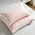 thumbnail image 5 of 2-Pack Bean 3D Pillow (29.13" x 18.9") - Pink All-Season, Soft and Hypoallergenic, 5 of 6