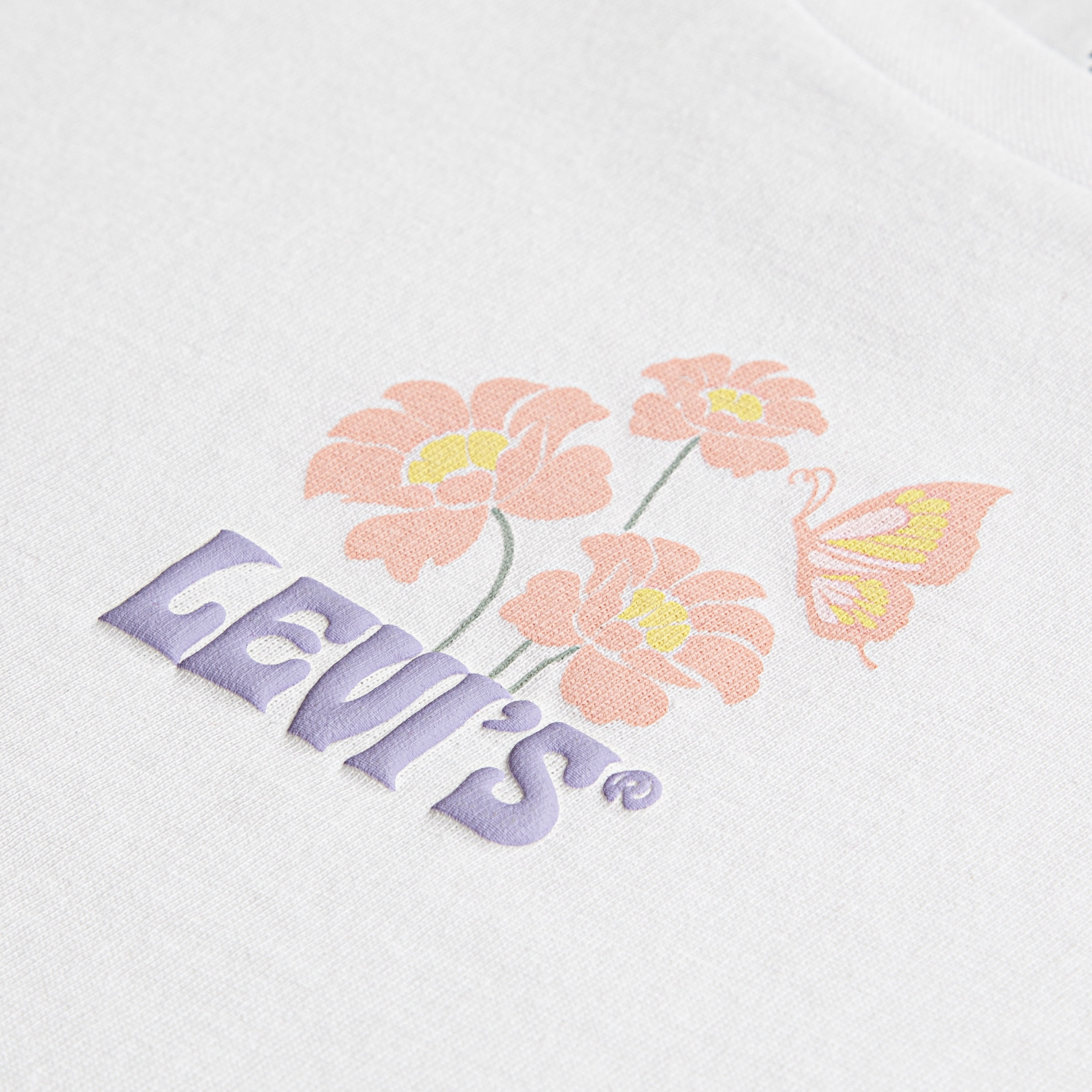 Levi Girls Raglan Short Sleeve Tee and Knit Short Set, Size 7-16