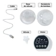 thumbnail image 3 of KIDDOS, Extractor de Leche Eléctrico Inalámbrico, Sacaleches Portátil Silencioso con 3 Modos y 27 Niveles de Succión - Ideal para Lactancia Manos Libres Color Blanco, 3 of 10