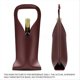 thumbnail image 3 of Pu Leather Wine Bag Wine Bottle Holder Champagne Hand Bag Gift Bag A, 3 of 5