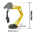 thumbnail image 2 of Digger Desk Lamp Unique Table Lamp, Industrial Style Excavator Modelling With Playful Design, Usb Powered Led Night Light For Kids Sleep Accompany Bedroom Office Desktop Decor, 2 of 6