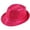 Hot Pink, variant on Sequin Hat Glitter Solid Color Dance Jazz Hat Retro Disco Cap Unisex Costume Cap for Women Men Party Supplies QURATI