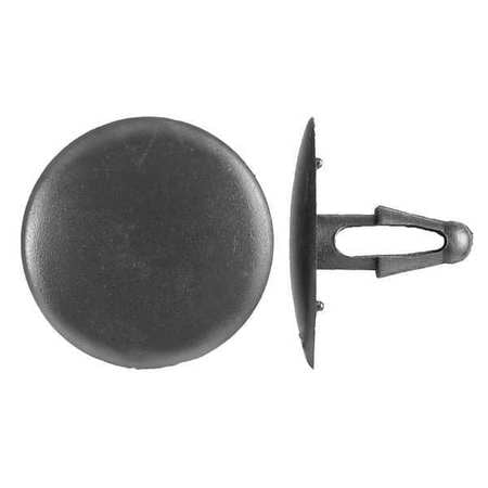 ZORO SELECT 1950PK Retainer,Blk Nylon,7mm, 19mm L,PK25