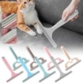thumbnail image 3 of Pet Hair Remover for Clothes, Couch, Carpet, Reusable Lint Fur Cleaner Brush for Fabric, Fluff Removal Tool Scraper for Car Seat, Portable Animal Hair Rake for Pet Bed Cleaning, 1Pc(Grey,5.9x4.7"), 3 of 7