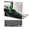 thumbnail image 4 of KSK KAISHEK Hard Case Cover Compatible New MacBook Air 13"( Touch ID, 2018/2019/2020/2021/2022) + Black Keyboard Cover Model A2337 m1&A2179&A1932, USB Type-C Flower 1430, 4 of 5