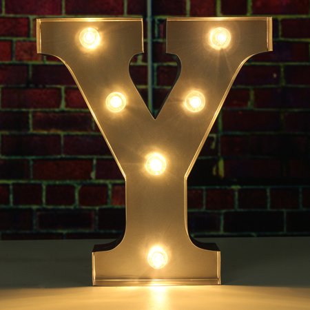 9inch metal marquee letter