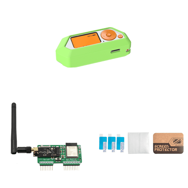 Funda Silicona Carcasa Juego Portátil Antirrayas para Flipper Zero () Verde