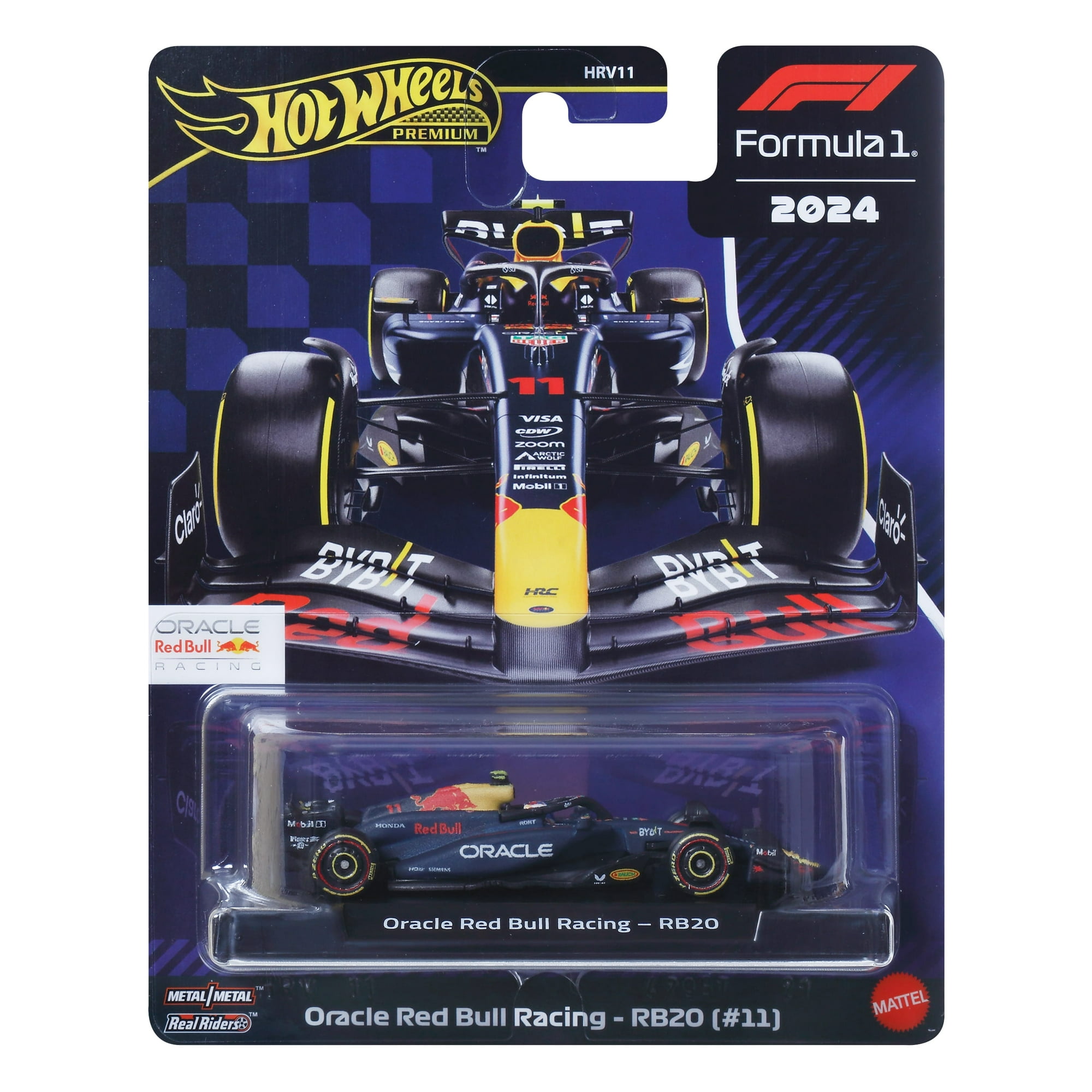 ホットウィール F1 Oracle レッドブル RB20 #1 #11 4台 Hot Wheels Premium Formula 1 Oracle Red Bull Racing RB20 #11 1:64