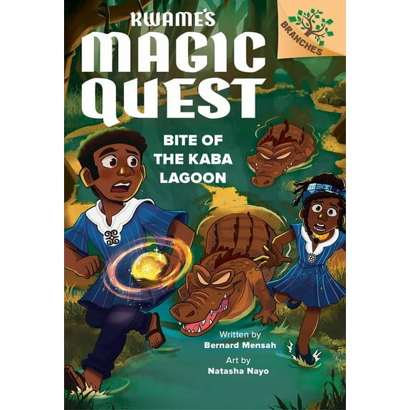 Kwame's Magic Quest Bite of the Kaba Lagoon: A Branches Book (Kwame's Magic Quest #3), (Hardcover)