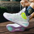 thumbnail image 2 of Womens Mens Basketball Shoes Breathable Fashion Athletic Sneakers Non Slip Outdoor Sport, 2 of 7