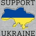 thumbnail image 3 of CafePress - Support Ukraine - Womens Baseball Tee, 3 of 4