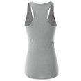 thumbnail image 7 of MixMatchy Women's Casual Sleeveless Racerback Scoop Neck Ribbed Knit Tank Top Basic Cami Shirts, 7 of 7
