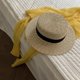 thumbnail image 3 of Sombrero de playa de paja clásico y moderno para mujer, ala ancha de moda, 3 of 5