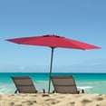 thumbnail image 4 of CorLiving 7.5ft Portable Beach Umbrella with Sand/Dirt Anchor and Travel Bag, 4 of 7