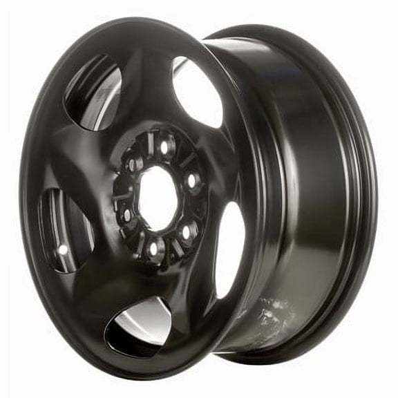 KAI 16 X 7 Reconditioned OEM Steel Wheel, Black, Fits 2003-2009 Chevrolet Trailblazer