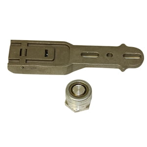 

Jackson 20728 Threshold Mount Bottom Pivot Set for Use with 1 Deep Bottom Door Rail