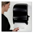 thumbnail image 7 of San Jamar Lever Roll Paper Towel Dispenser - Roll - 16.5" X 12.9" X 9.5" - Plastic - Black Pearl (t1100tbk), 7 of 7
