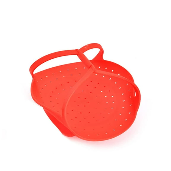 ZDM 1pc Silicone Steamer Retractable Folding Steamer Basket for Home Cooking Sturdy Easy to Clean