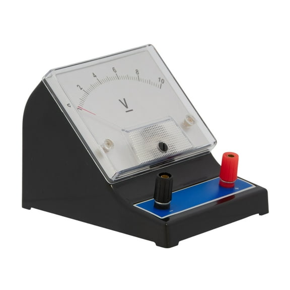 Frey Scientific Electrical Meter Economy DC Voltmeter in Blue, 0-10V