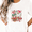 White-40, variant on Christmas Women’s T-Shirt - Cute Holiday Shirts | Adult Christmas Tee with Festive Prints