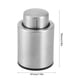 thumbnail image 1 of Tapón de botella, tapón de botella de vino y champán de acero inoxidable 304, tapón de vino de construcción robusta, 1 of 9