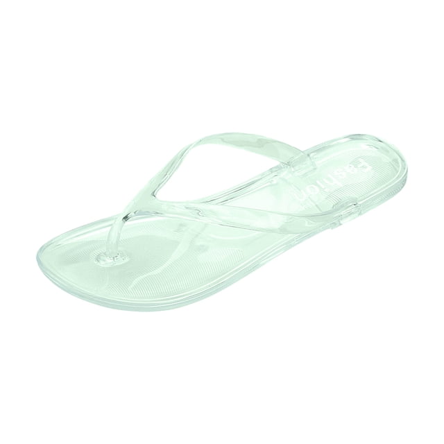 Amzcrzy Zapatos de mujer,Zapatos de mujer,Zapatillas de mujer, Chanclas planas de verano para mujer, de gelatina de cristal, informales, para playa Sandalias Mujer Zapatillas De Casa