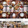 thumbnail image 6 of Table Runner Pink Buffalo Plaid Table Decoration for Kitchen Dinning Black Check Stripe Table Decoration for Indoor Outdoor Party Wedding Decor 13x90inch, 6 of 7