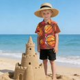 thumbnail image 6 of Dailycode Small Short Sleeve Button Down Shirts Cartoon Basketball Casual Shirt 3-10 Years, 6 of 9