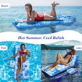 thumbnail image 4 of MoKo Pool Floats Adult, Inflatable Chairs, Pool Floaties, Inflatable Pool Toys with Cup Holders for Beach Party Water Park, 4 of 7