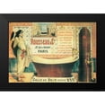 thumbnail image 2 of Vintage Apple Collection 18x14 Black Modern Framed Museum Art Print Titled - Salle De Bain (2), 2 of 5