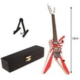 thumbnail image 4 of TISHITA Handcrafted Electric Guitar Model 1:6 Scale Living Room Mini Dollhouse Decor B B, 4 of 5