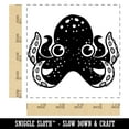 thumbnail image 2 of Adorable Octopus Square Rubber Stamp Stamping Scrapbooking Crafting - Small 1.25in, 2 of 7