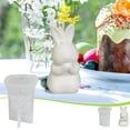 thumbnail image 1 of Fiudx Adorno de Conejito Bendecido, Molde de Yeso de Pascua, Bonito Diseño para Manualidades, Material Resistente Al Calor, Reutilizable y Fácil de Limpiar, Perfecto para Regalos de Pascua, Decoració, 1 of 7