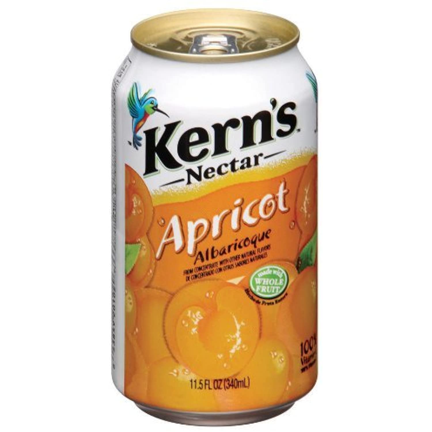 Kerns Apricot Nectar, 11.5Ounce (Pack Of 12)