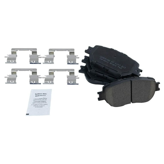 TRQ Front Premium Posi Ceramic Brake Pad Left & Right Kit for Toyota Camry BFA73093