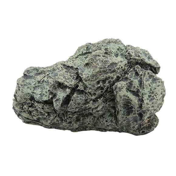 Cueva para esconder Tortugas, resina para decoración de hábitat de reptiles de acuario con terraza para gatear, escondite seguro. Para Tanque, Algría para