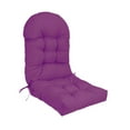thumbnail image 2 of Sillón de asiento al aire libre cojín chaise colchón de marginés de jardín impermeable balcón interior sala de estar de almohadilla para almohadillas violeta, 2 of 9