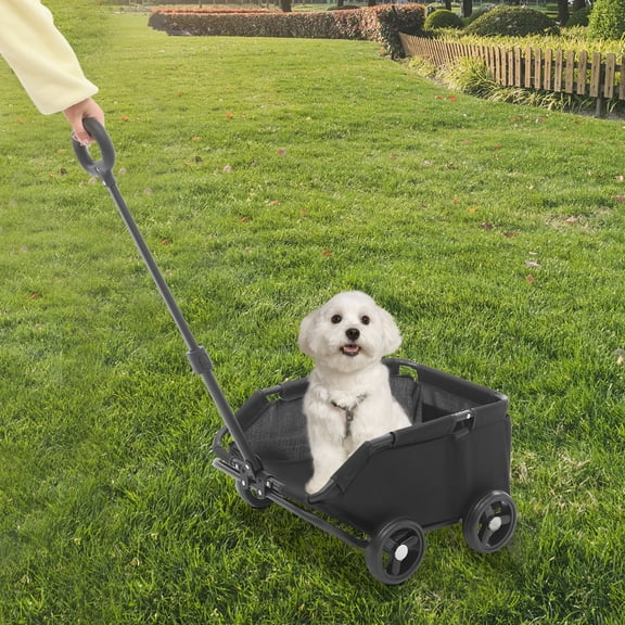 Folding Dog Cart, Dog Stroller, Pet Stroller for Travelling