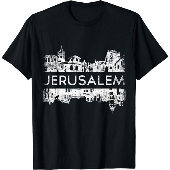Jerusalem Israel Cotton T-Shirt